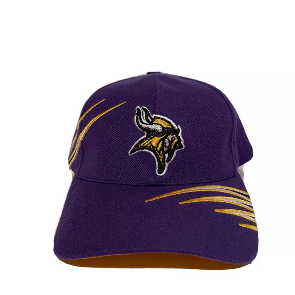 Vintage 90’s Minnesota Vikings ANNCO Adjustable Hat Embroidered